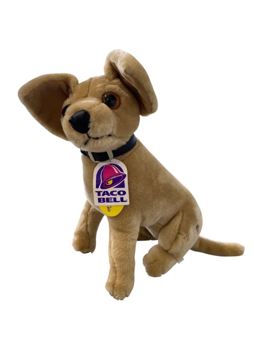 Vintage 90s Taco Bell Chihuahua Plush Dog Yo Quiero Taco Bell Toy Plush NEW